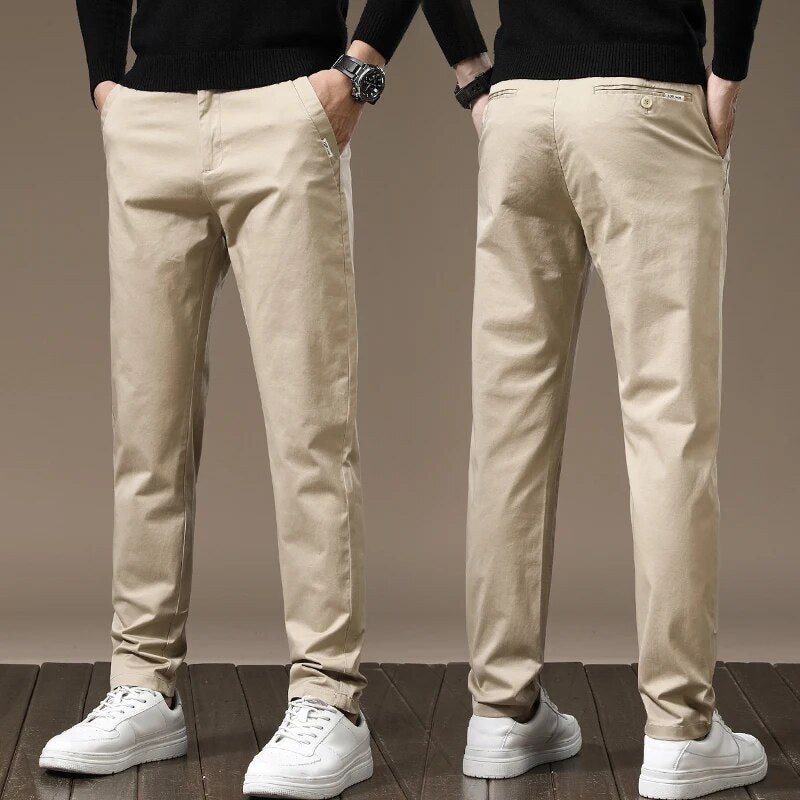 Calça Chino em Sarja Masculina F010