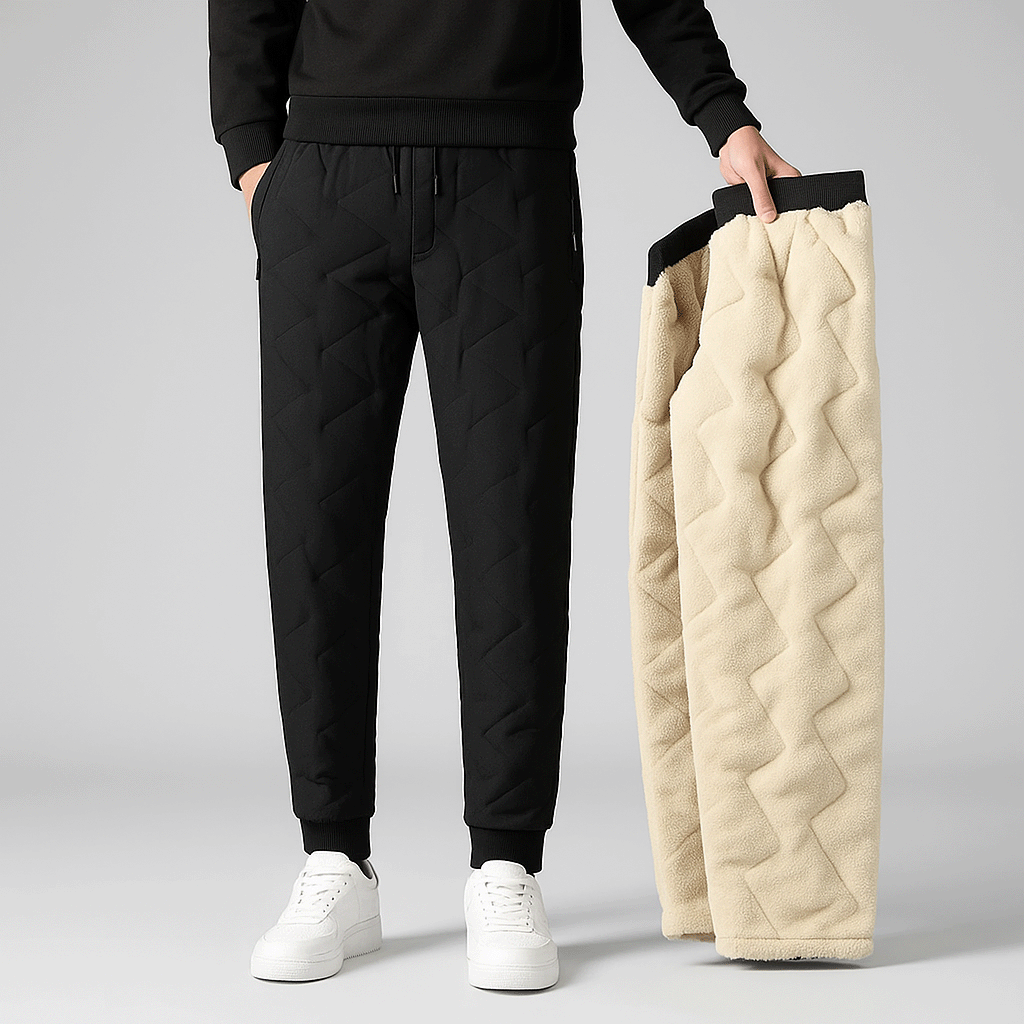 Calça Masculina Forrada em Lã Fiorinni