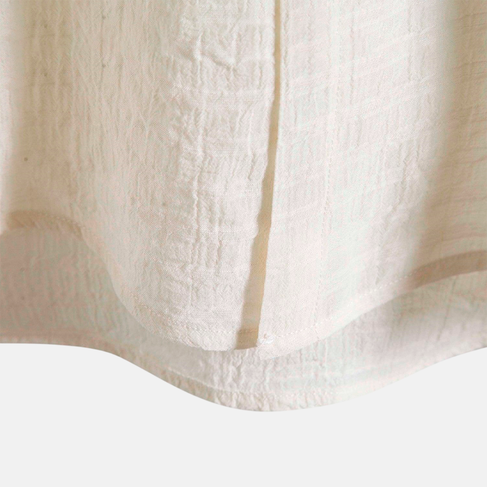 Camisa Manga Curta Playa Off White