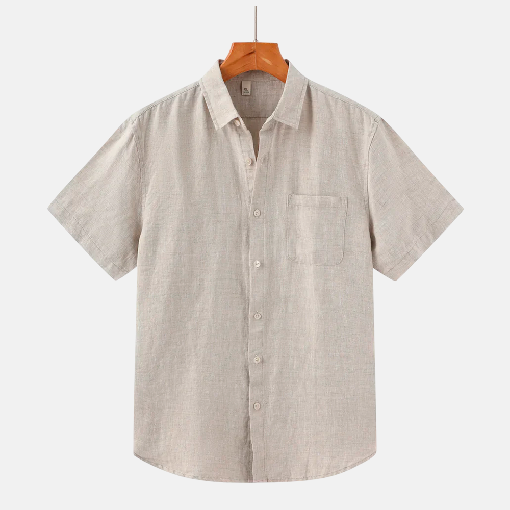 Camisa Masculina de Linho Veneza