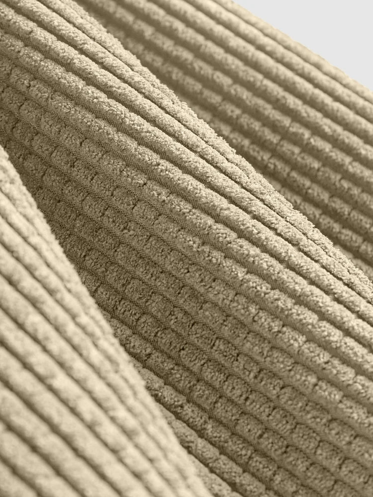 Camisa Manga Curta em Veludo Cotelê