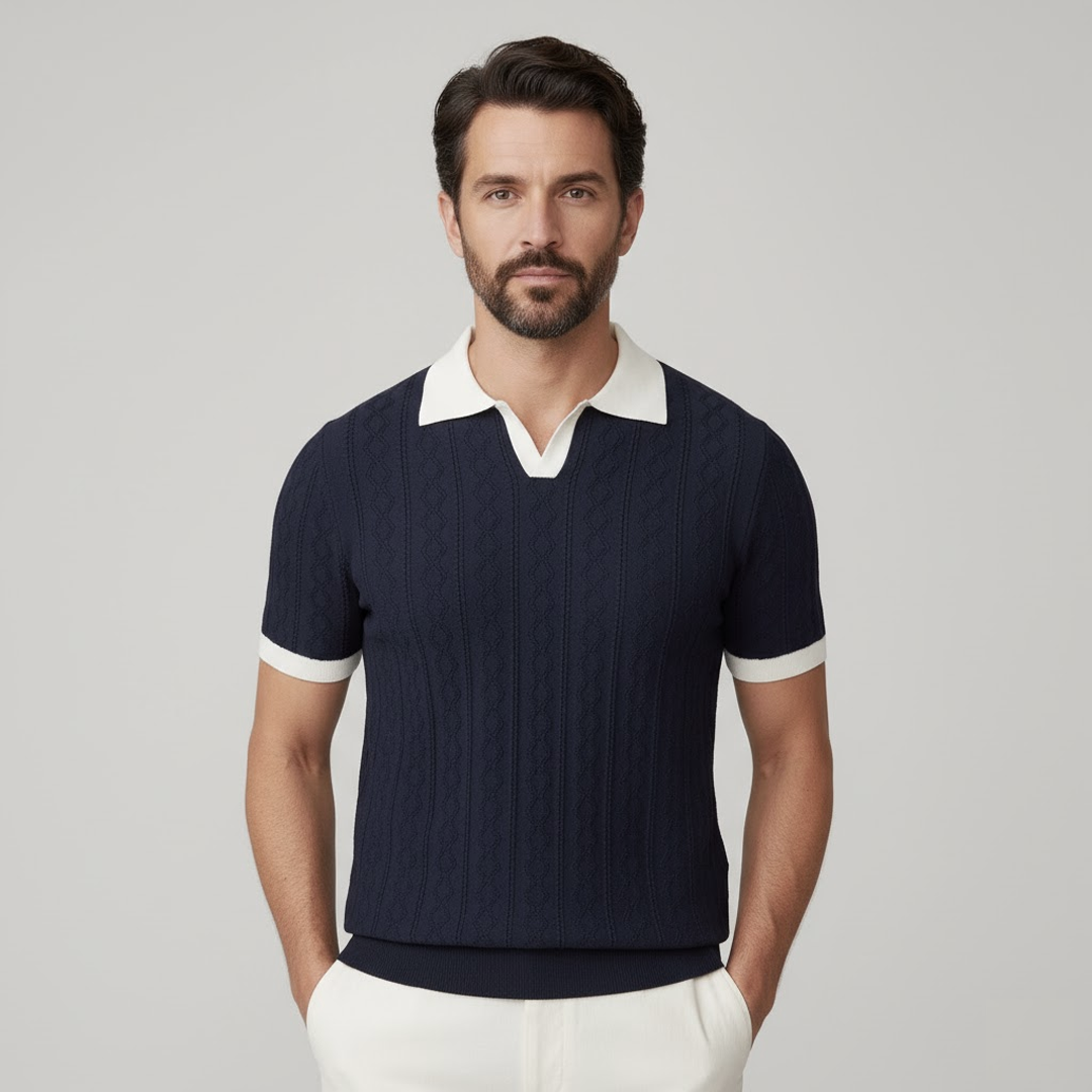 Camisa Polo Tricot Masculina Madrid