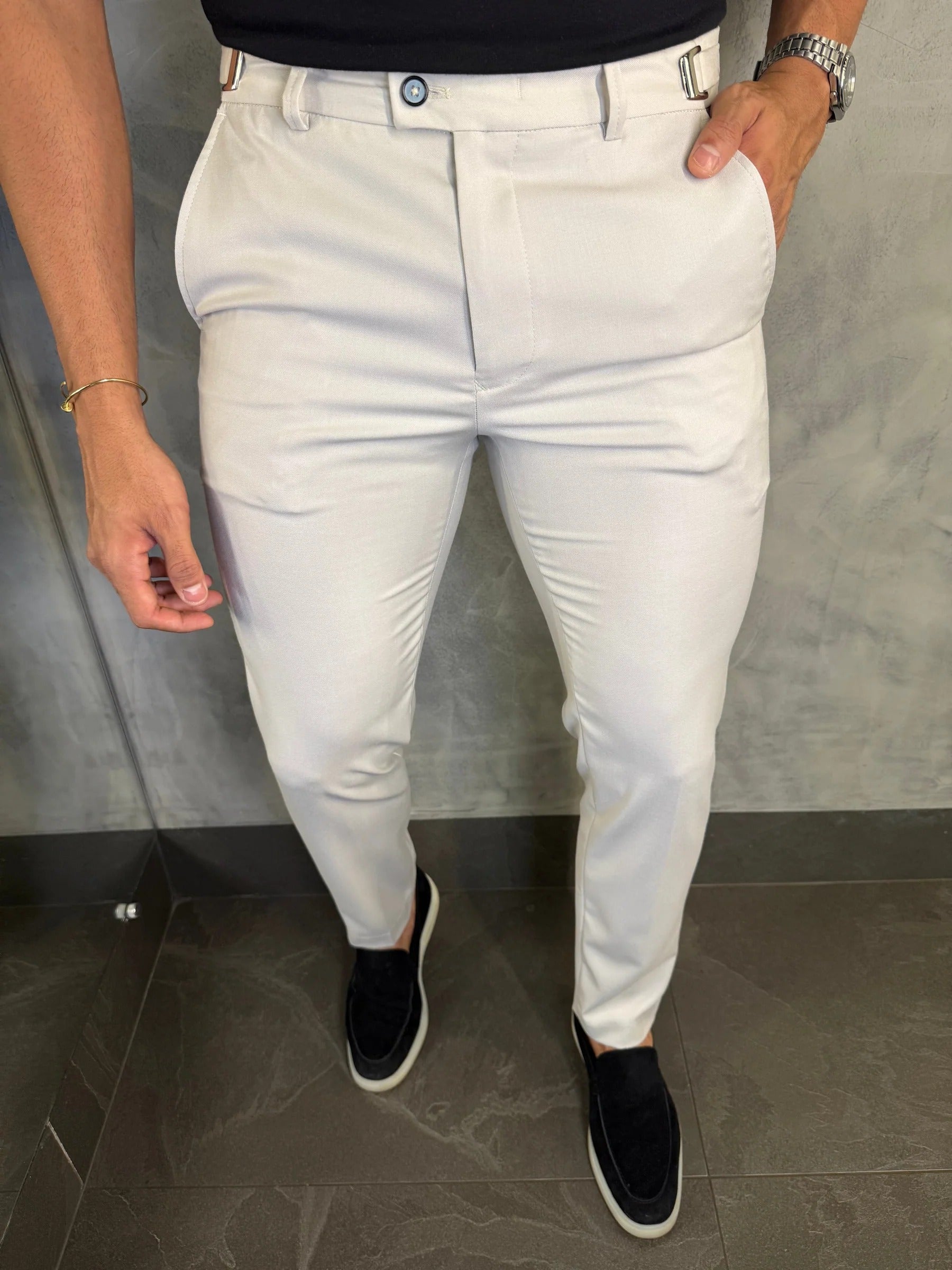 Calça Alf. Artemis Ponto H Marinho