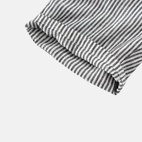 Bermuda Masculina Linho Listrada