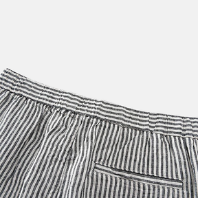 Bermuda Masculina Linho Listrada