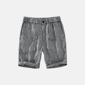 Bermuda Masculina Linho Listrada