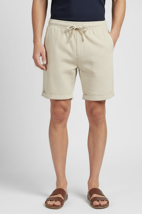 Bermuda Masculina Linho Verano