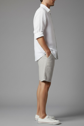 Bermuda Masculino Linho Phuket