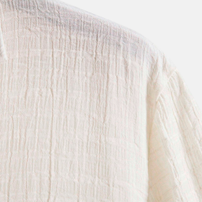 Camisa Manga Curta Playa Off White