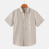 Camisa Masculina de Linho Veneza