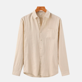 Camisa Social Masculina de Linho