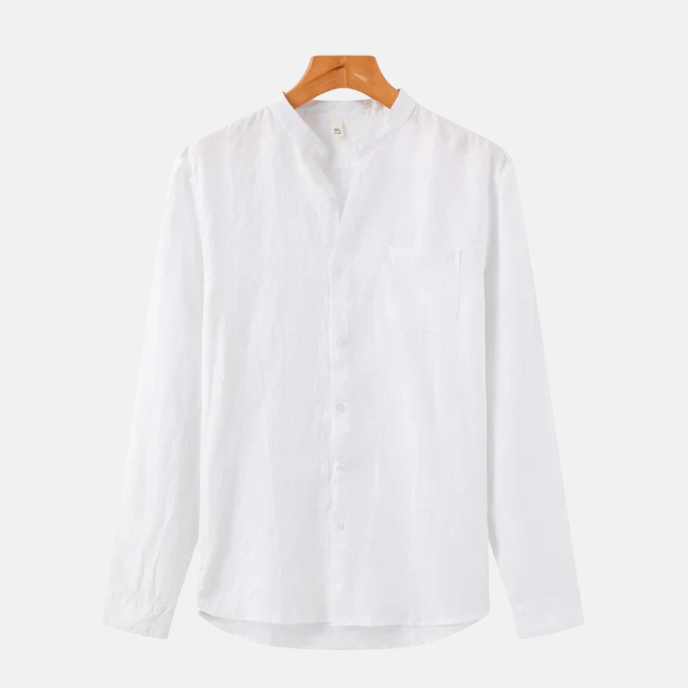 Camisa Social Masculina de Linho