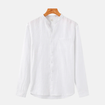 Camisa Social Masculina de Linho