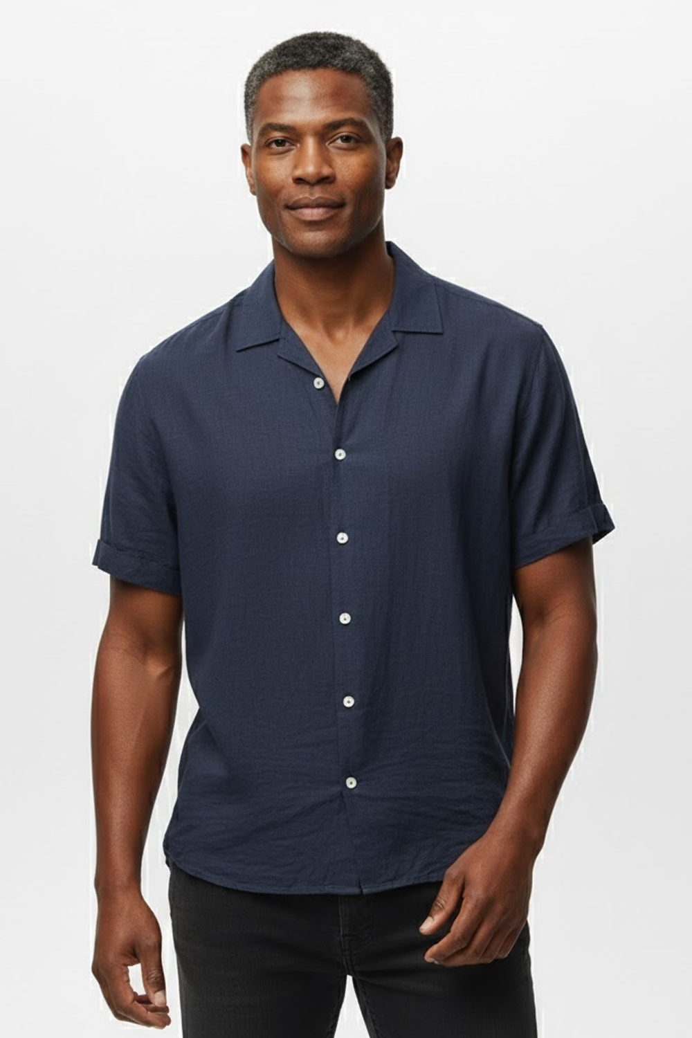 Camisa Manga Curta Lisa Everyday