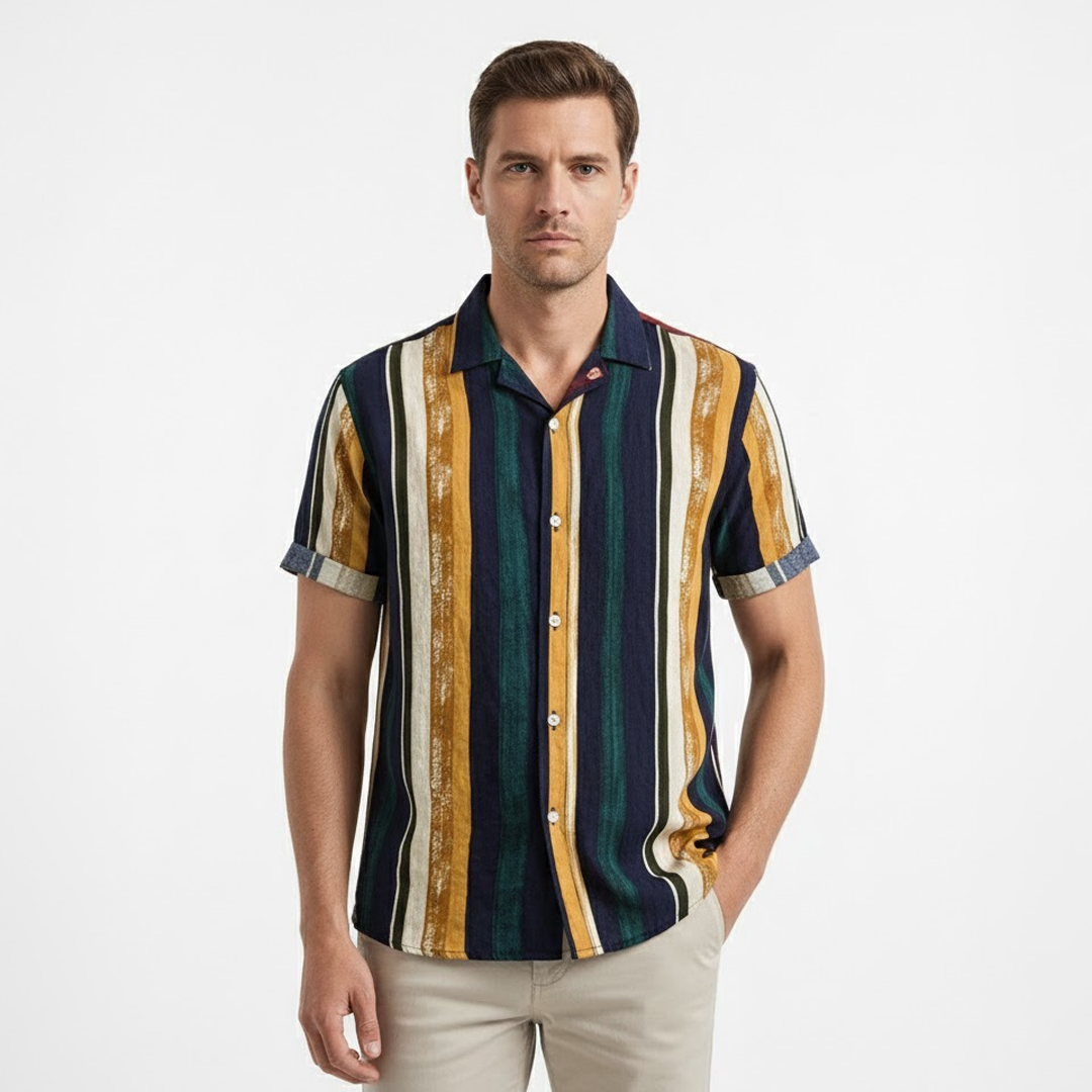 Camisa Manga Curta Vintage