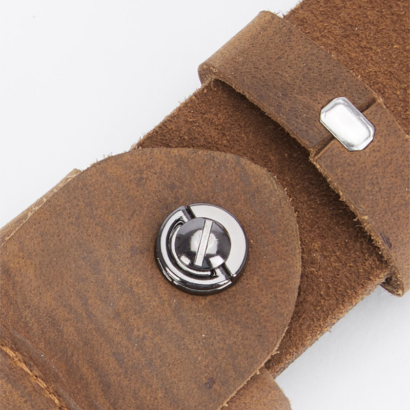 Cinto Masculino de Couro Denim