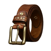 Cinto Masculino de Couro Vintage