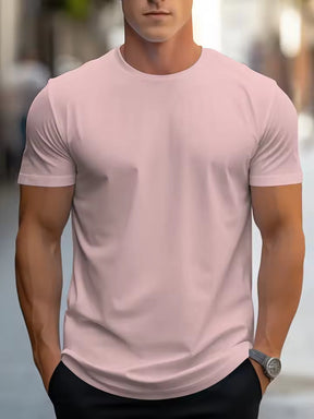 Camiseta Verão Elegante e simples casual diário versátil tecido macio